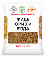 Vermicelli from rice and buckwheat flour